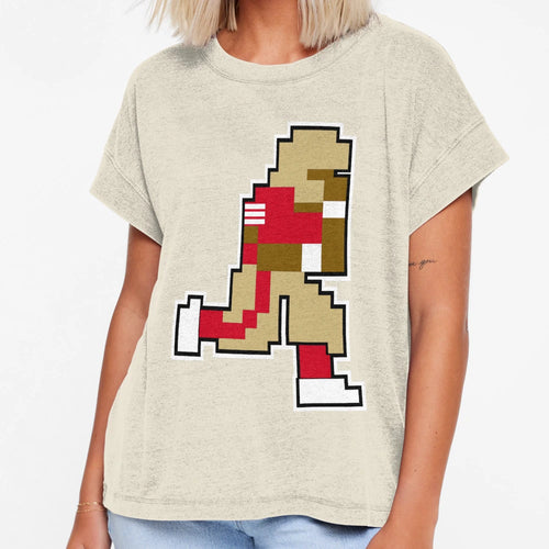 Tecmo Bowl S F 8 Bit San Francisco T-Shirt - Graphic Print for Adults - T-Shirt, Sweatshirt, Hoodie
