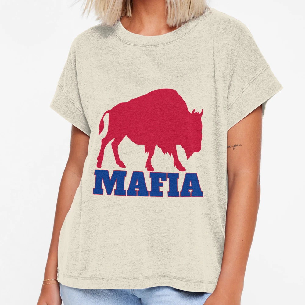 Bills Mafia Great Gift Buffalo Football T-Shirt - Novelty Apparel Unisex - T-Shirt, Sweatshirt, Hoodie
