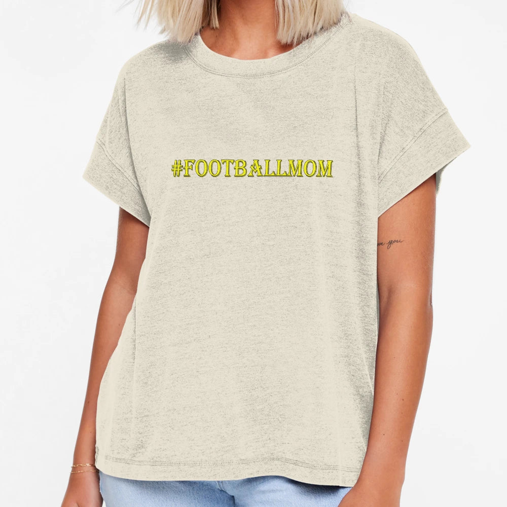 Football Mom Hashtag Shirts Notebooks T-Shirt - Unique Graphic Unisex - T-Shirt, Sweatshirt, Hoodie