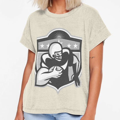 American Gridiron Wide Receiver Running T-Shirt - Novelty Apparel Unisex - T-Shirt, Sweatshirt, Hoodie