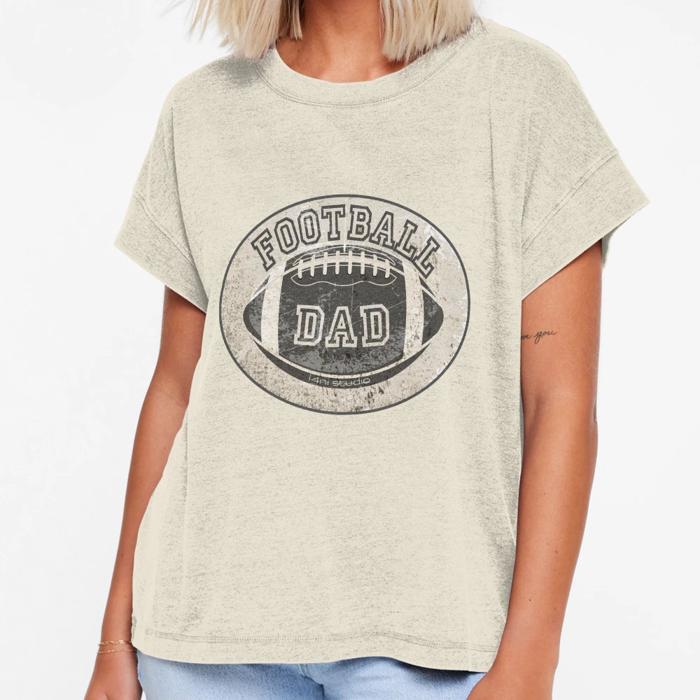 Football Dad T-Shirt - Casual Everyday Wear Men Women - T-Shirt, Sweatshirt, Hoodie