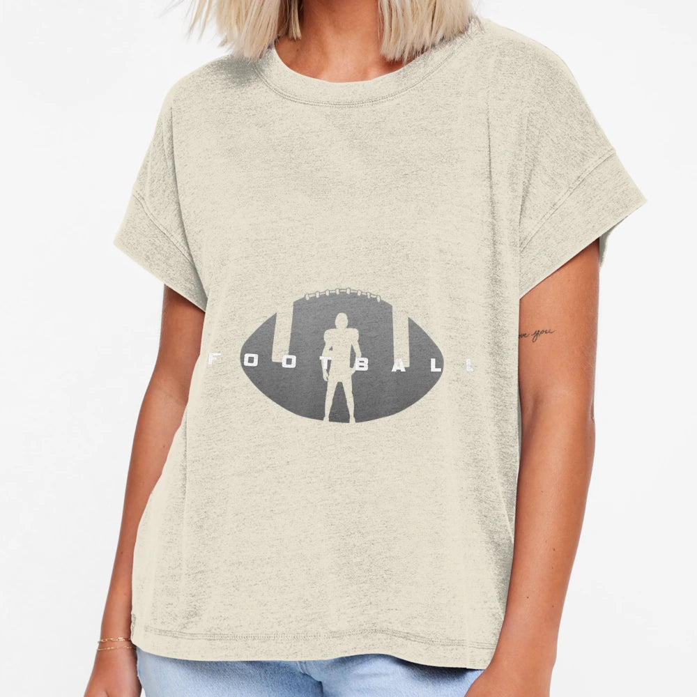 Football Football T-Shirt - Aesthetic Graphic Men Women - T-Shirt, Sweatshirt, Hoodie