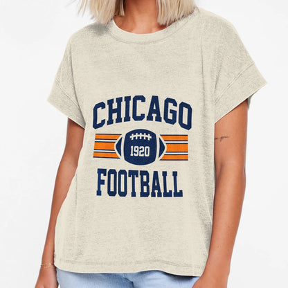 Chicago Football Athletic Sports Team T-Shirt - Fun Novelty Design Unisex - T-Shirt, Sweatshirt, Hoodie