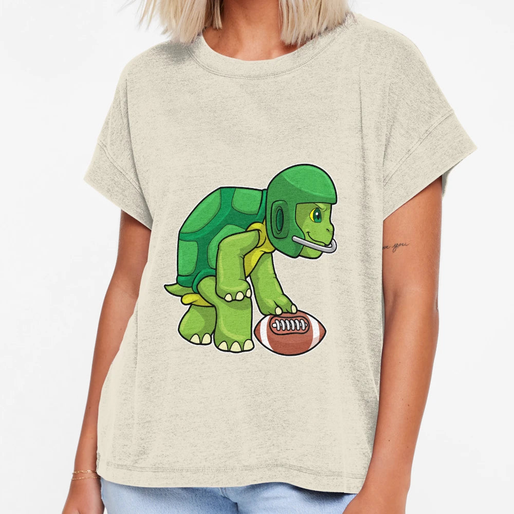 Turtle Sports Football Helmet T-Shirt - Graphic Print for Adults - T-Shirt, Sweatshirt, Hoodie