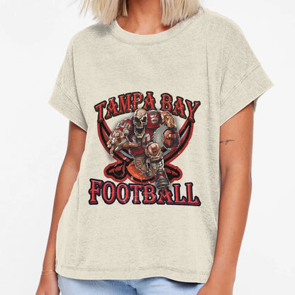 Tampa Bay Football T-Shirt - Custom Art Print Unisex - T-Shirt, Sweatshirt, Hoodie
