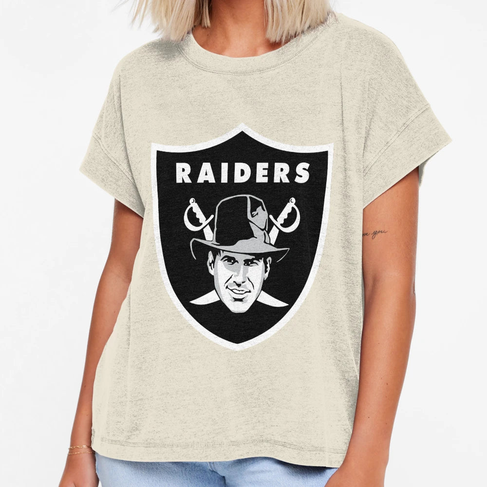 Raiders Black Symbol T-Shirt - Trendy Graphic for Adults - T-Shirt, Sweatshirt, Hoodie