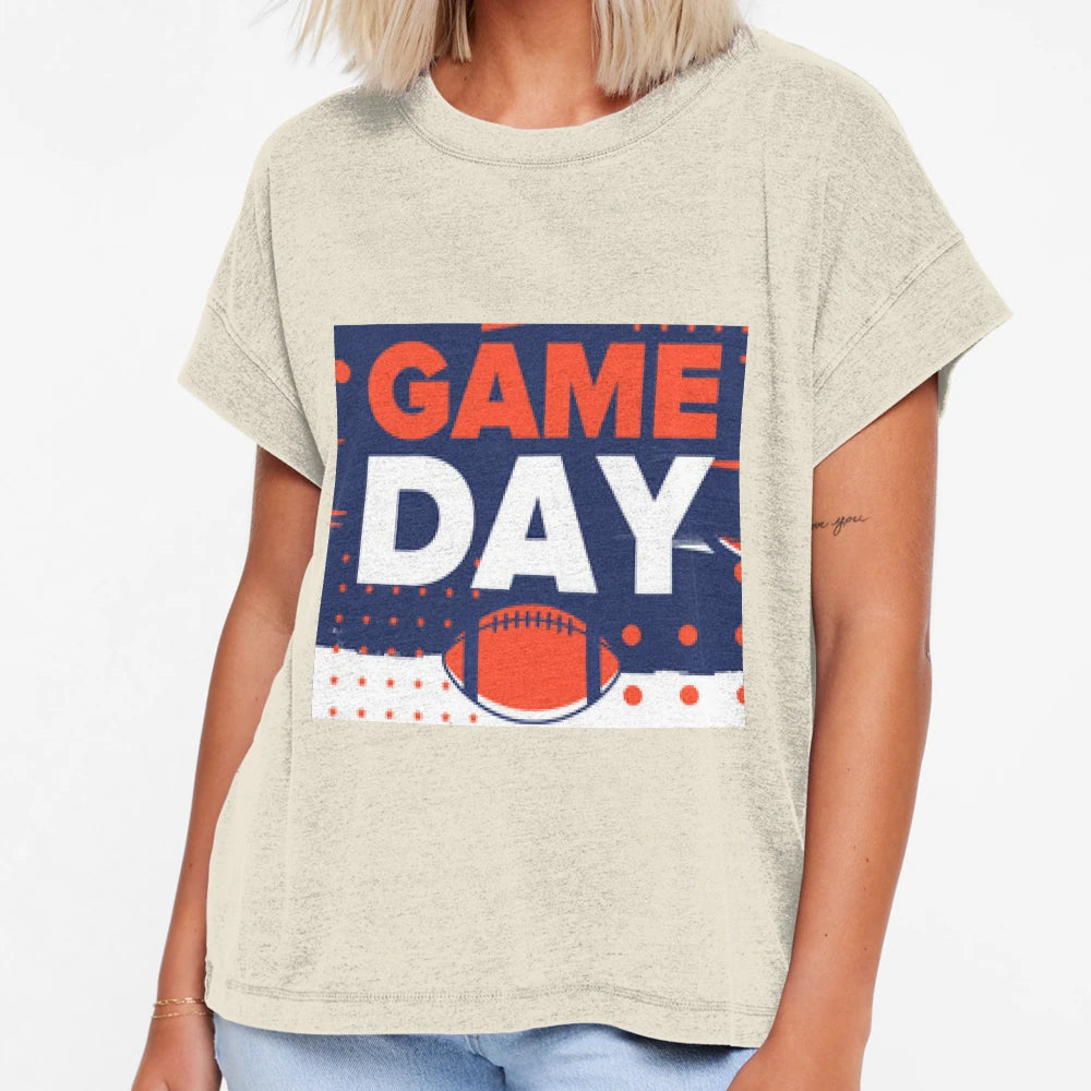 Game Day Ready Big Football Game T-Shirt - Casual Everyday Wear for Adults - T-Shirt, Sweatshirt, Hoodie