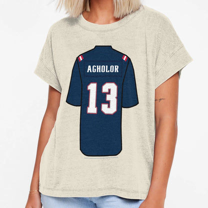 Agholor Pats T-Shirt - Unique Graphic Men Women - T-Shirt, Sweatshirt, Hoodie