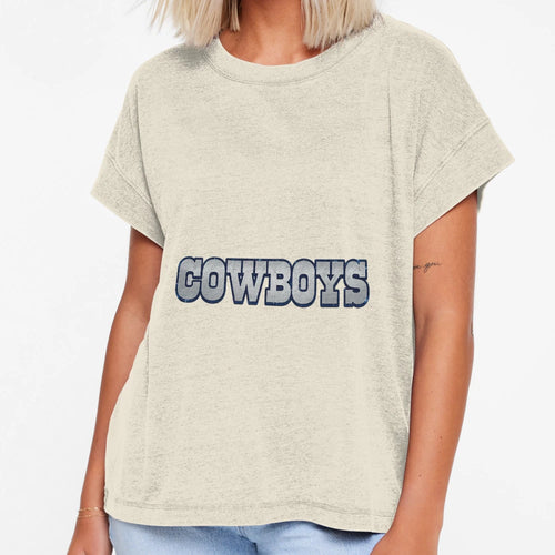 Dallas Cowboys Art Minimalist Star Blue T-Shirt - Minimalist Print Unisex - T-Shirt, Sweatshirt, Hoodie