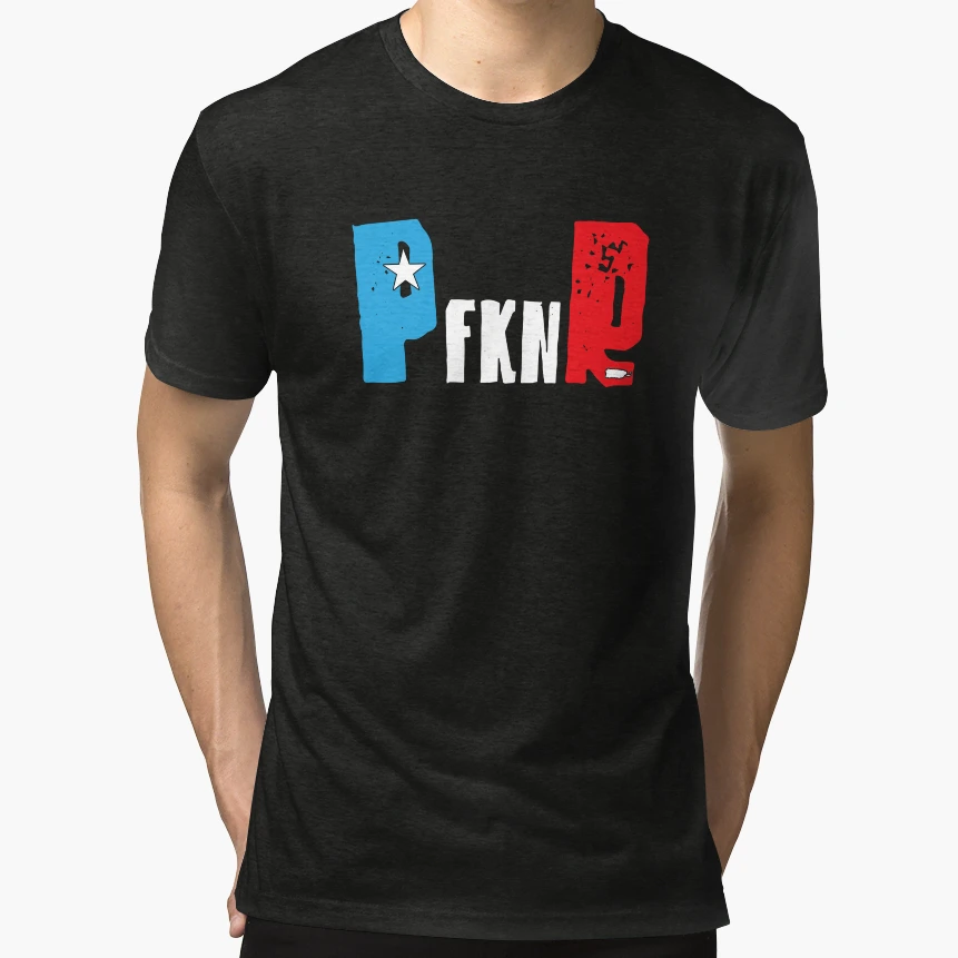 Pfknr Puerto Rico Boricua Puerto Rican Flag T-Shirt - Unique Graphic Unisex - T-Shirt, Sweatshirt, Hoodie