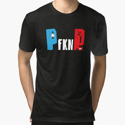 Pfknr Puerto Rico Boricua Puerto Rican Flag T-Shirt - Unique Graphic Unisex - T-Shirt, Sweatshirt, Hoodie