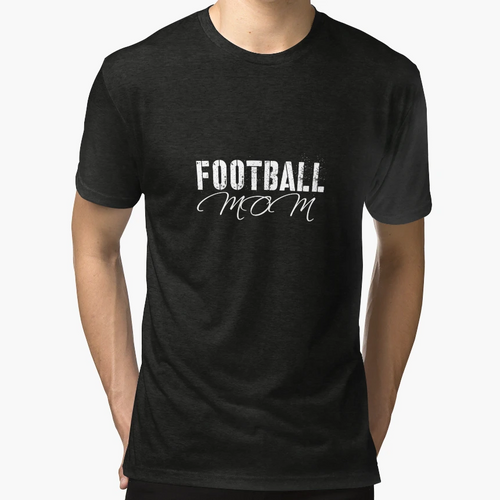 Football Mom T-Shirt - Graphic Print for Adults - T-Shirt, Sweatshirt, Hoodie