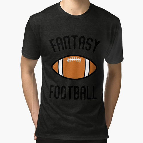 Fantasy Football Illustrative T-Shirt - Graphic Print for Adults - T-Shirt, Sweatshirt, Hoodie