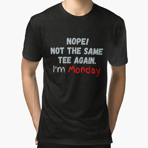 M Monday T-Shirt - Streetwear Style Men Women - T-Shirt, Sweatshirt, Hoodie