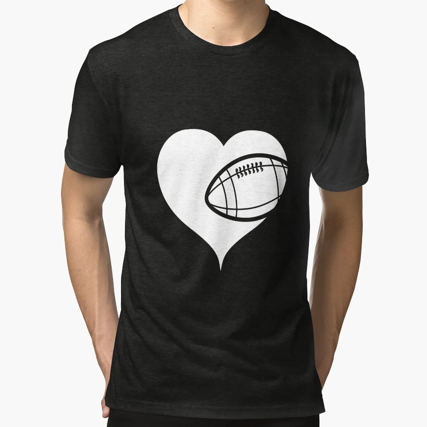 American Football Sports T-Shirt - Minimalist Print Men Women - T-Shirt, Sweatshirt, Hoodie