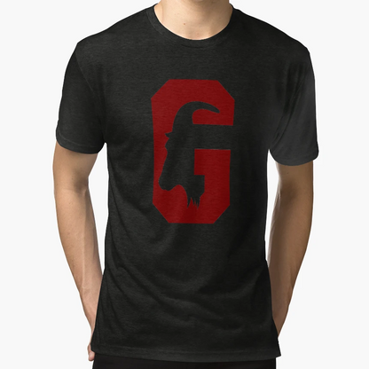 Goat Big G T-Shirt - Novelty Apparel for Adults - T-Shirt, Sweatshirt, Hoodie