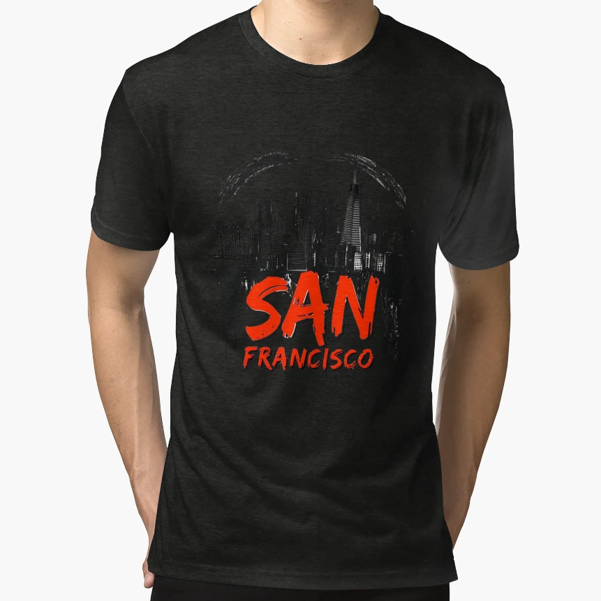 San Francisco T-Shirt - Trendy Graphic for Adults - T-Shirt, Sweatshirt, Hoodie
