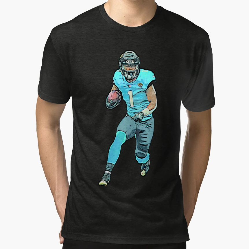 Travis Etienne Travis Etienne Jaguars T-Shirt - Graphic Print Men Women - T-Shirt, Sweatshirt, Hoodie