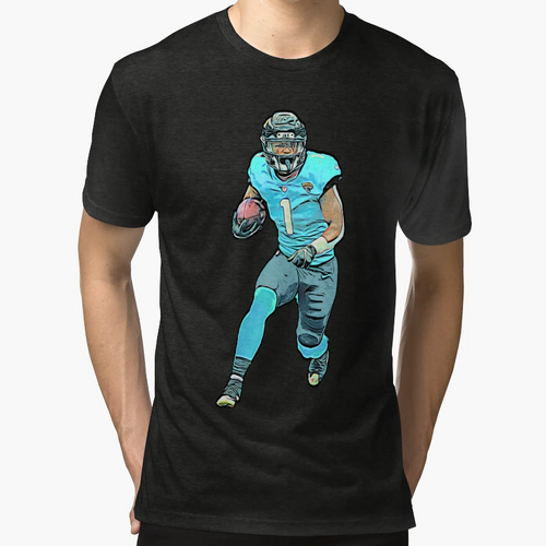 Travis Etienne Travis Etienne Jaguars T-Shirt - Graphic Print Men Women - T-Shirt, Sweatshirt, Hoodie