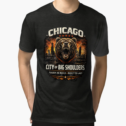 Chicago T-Shirt - Novelty Apparel for Adults - T-Shirt, Sweatshirt, Hoodie