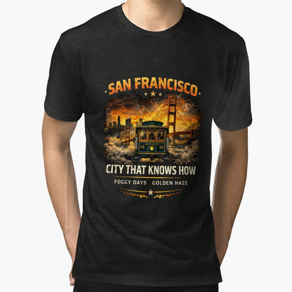 San Francisco T-Shirt - Aesthetic Graphic Men Women - T-Shirt, Sweatshirt, Hoodie