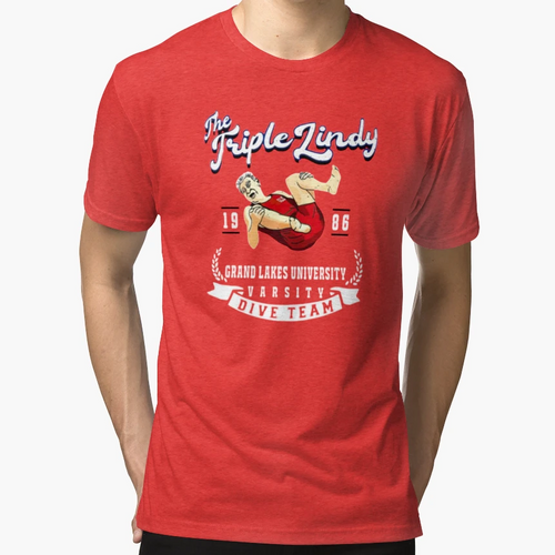 Triple Lindy T-Shirt - Novelty Apparel Men Women - T-Shirt, Sweatshirt, Hoodie