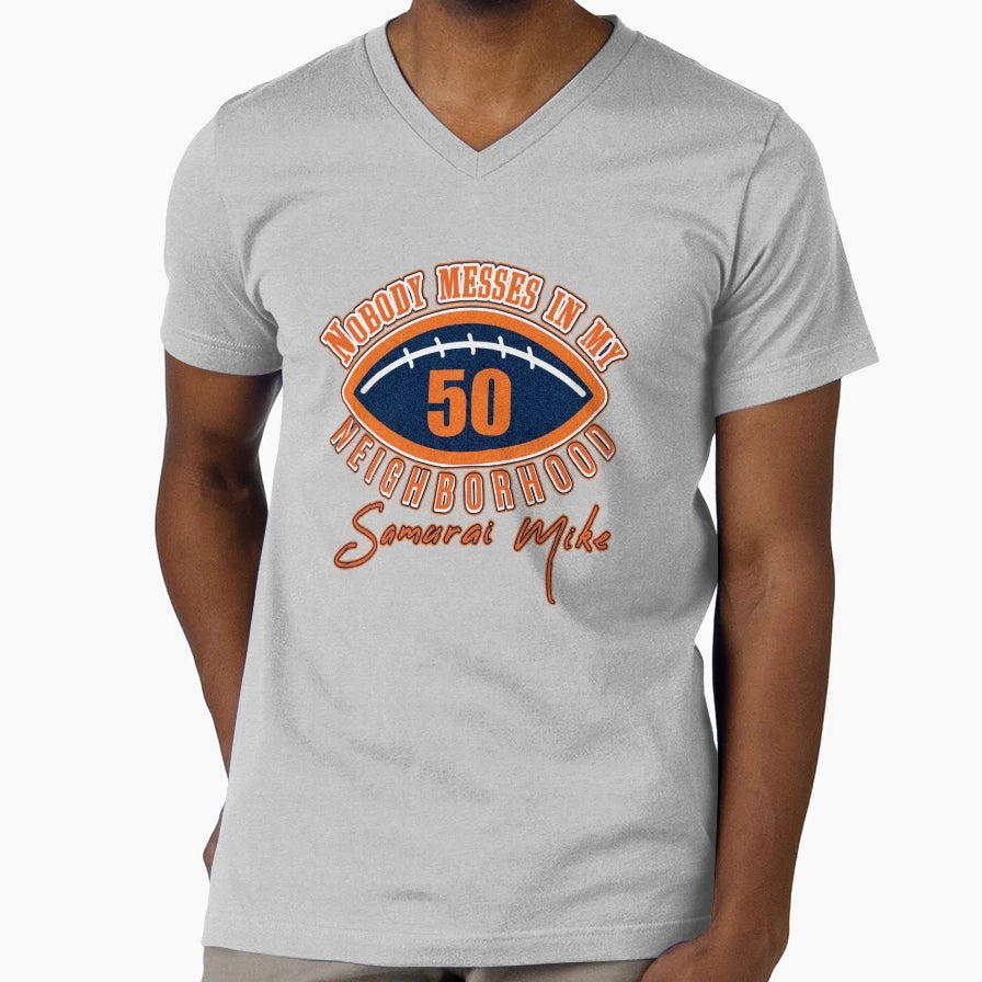 Samurai Mike Mike Singletary Chicago T-Shirt - Custom Art Print Men Women - T-Shirt, Sweatshirt, Hoodie