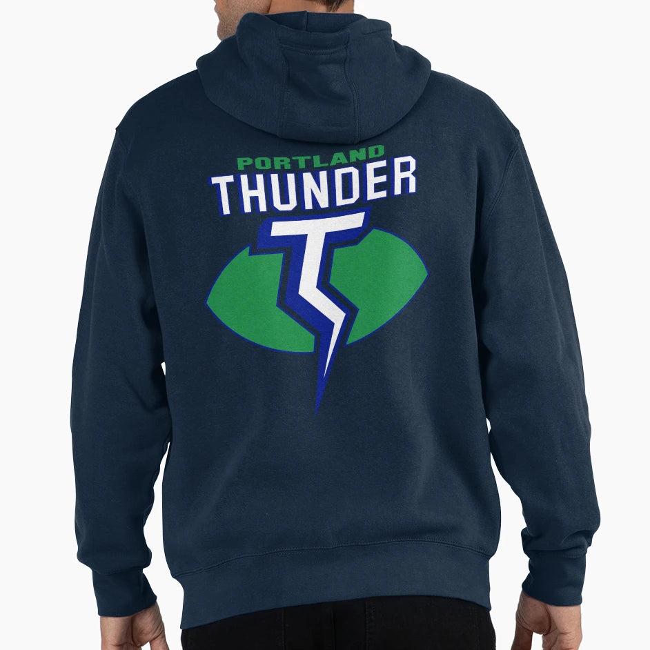Wfl Portland Thunder Hoodie - Casual Everyday Wear for Adults - T-Shirt, Sweatshirt, Hoodie