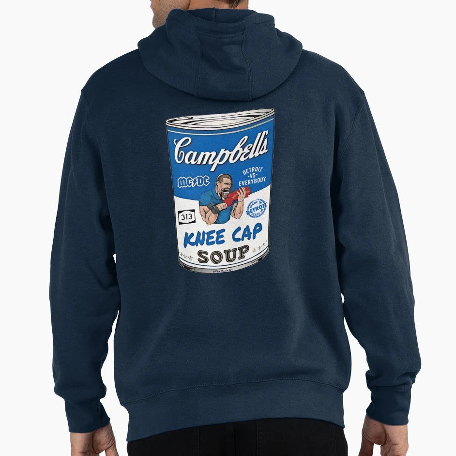 Detroit Lions Kneecap Soup Hoodie - Graphic Print for Adults - T-Shirt, Sweatshirt, Hoodie