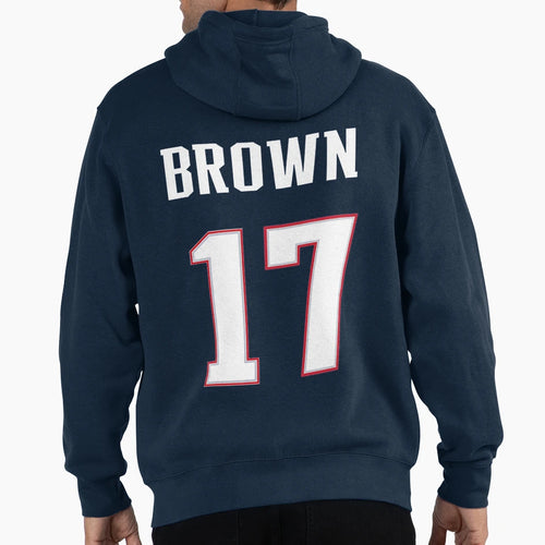 Brown Jersey Hoodie - Streetwear Style Men Women - T-Shirt, Sweatshirt, Hoodie