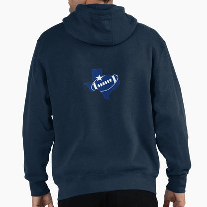 Dallas Cowboys Go Cowboys Hoodie - Minimalist Print for Adults - T-Shirt, Sweatshirt, Hoodie