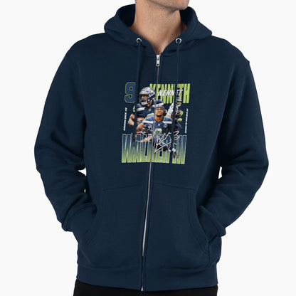 Kenneth Walker Iii Seattle Football Hoodie - Minimalist Print Men Women - T-Shirt, Sweatshirt, Hoodie