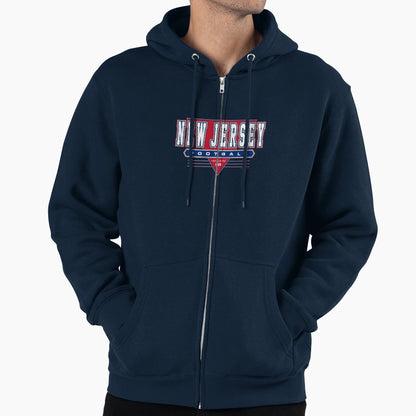 New Jersey York Football Giants Hoodie - Custom Art Print for Adults - T-Shirt, Sweatshirt, Hoodie
