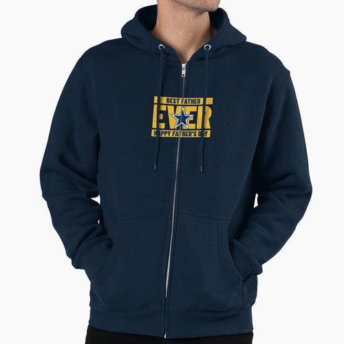 Fathers Day Best Father Ever Hoodie - Graphic Print Men Women - T-Shirt, Sweatshirt, Hoodie