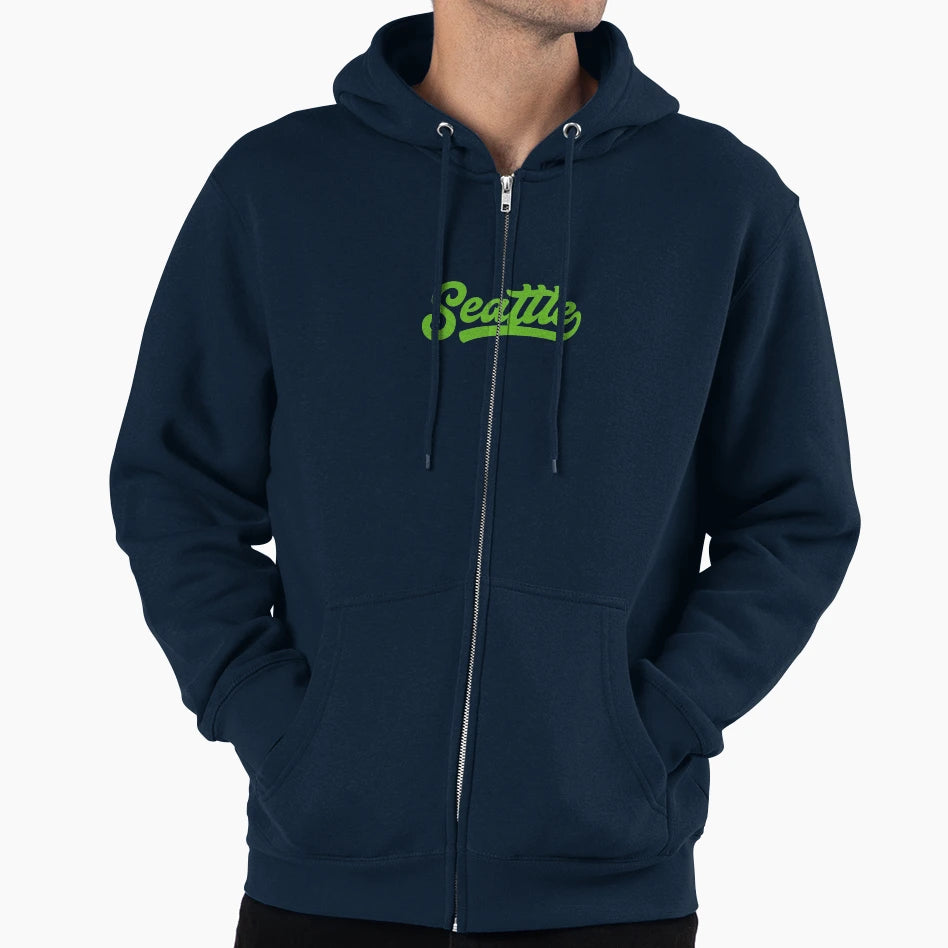 I Love Seattle Washington Football Hoodie - Streetwear Style Men Women - T-Shirt, Sweatshirt, Hoodie