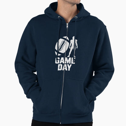 Game Day Football Sports Player Hoodie - Aesthetic Graphic Unisex - T-Shirt, Sweatshirt, Hoodie