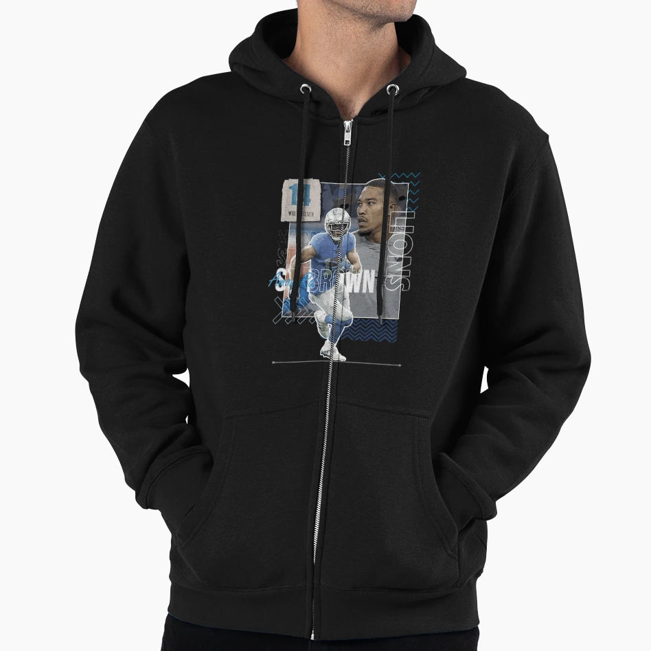Amon Ra St Brown Detroit Lions Hoodie - Casual Everyday Wear for Adults - T-Shirt, Sweatshirt, Hoodie
