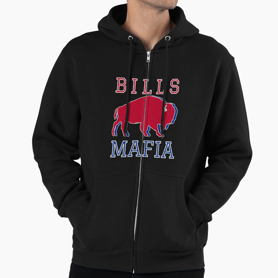 Buffalo Bills Mafia New York Football Hoodie - Unique Graphic Men Women - T-Shirt, Sweatshirt, Hoodie