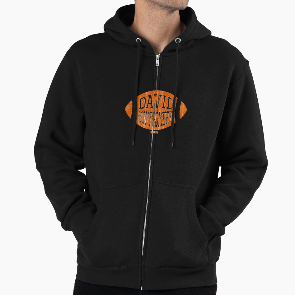 David Montgomery Chicago Football Hoodie - Trendy Graphic for Adults - T-Shirt, Sweatshirt, Hoodie