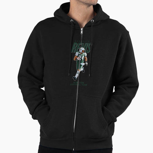 Darrelle Revis 24 New York Football Team Hoodie - Trendy Graphic Men Women - T-Shirt, Sweatshirt, Hoodie
