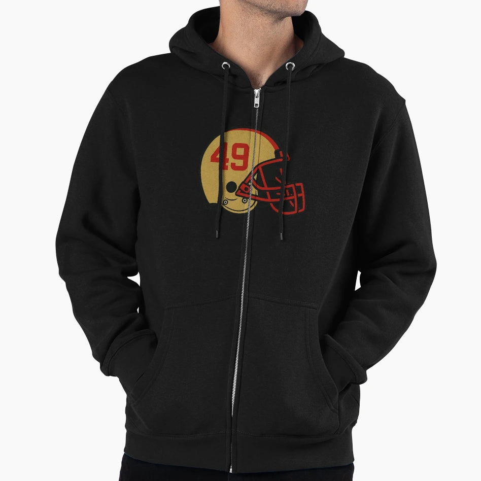 49Ers American Football Hoodie - Streetwear Style for Adults - T-Shirt, Sweatshirt, Hoodie