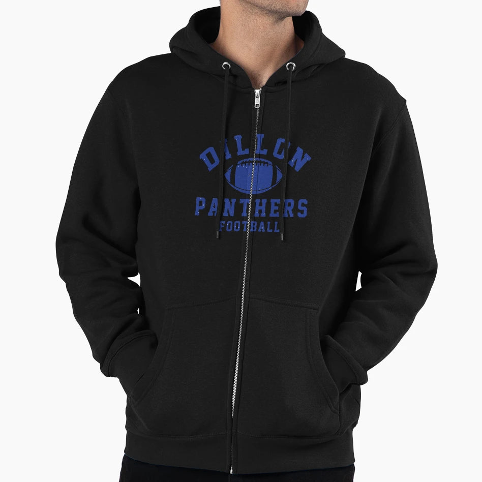 Dillon Panthers Football Logo Hoodie - Novelty Apparel Unisex - T-Shirt, Sweatshirt, Hoodie