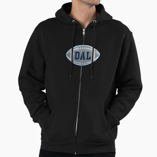 Dallas Throwback Football Hoodie - Casual Everyday Wear Unisex - T-Shirt, Sweatshirt, Hoodie