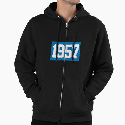 Detroit Football 1957 Championship Hoodie - Fun Novelty Design Men Women - T-Shirt, Sweatshirt, Hoodie