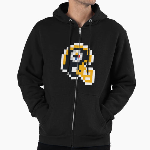Pittsburgh Steelers 8 Bit Football Hoodie - Novelty Apparel Men Women - T-Shirt, Sweatshirt, Hoodie