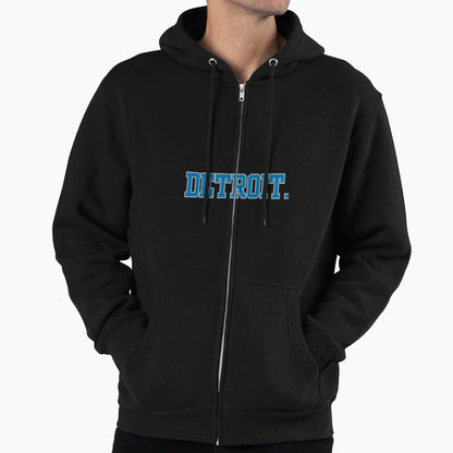 Detroit Bold Pride Hoodie - Aesthetic Graphic Unisex - T-Shirt, Sweatshirt, Hoodie