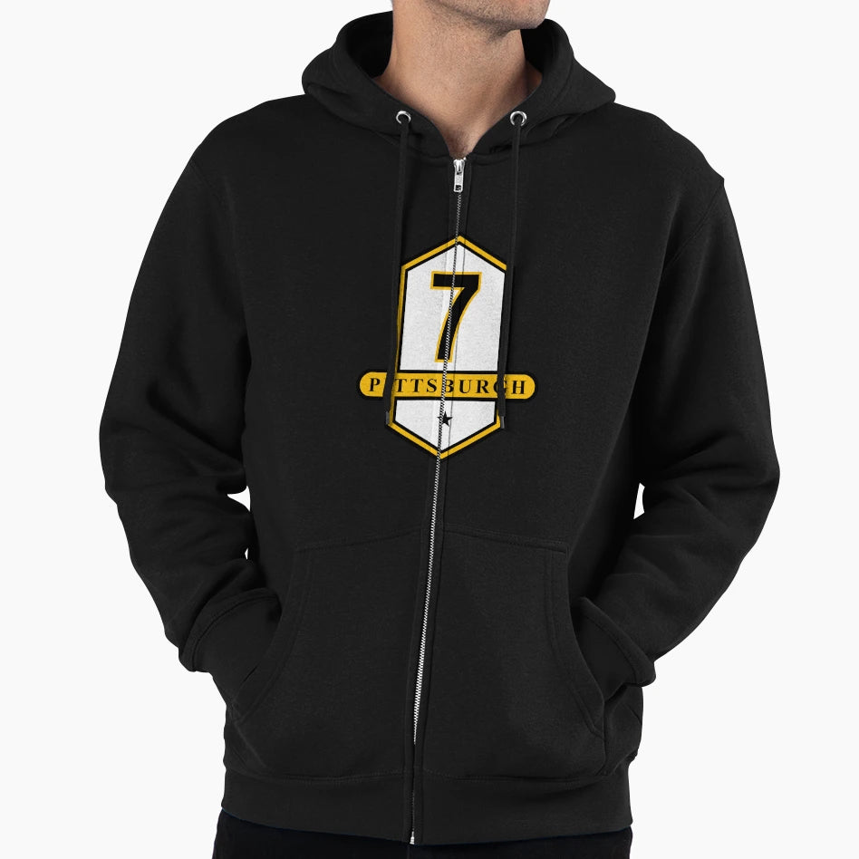 Big Ben White Emblem Hoodie - Aesthetic Graphic Men Women - T-Shirt, Sweatshirt, Hoodie