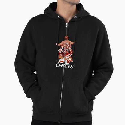 Kansas City Chiefs Hoodie - Minimalist Print for Adults - T-Shirt, Sweatshirt, Hoodie