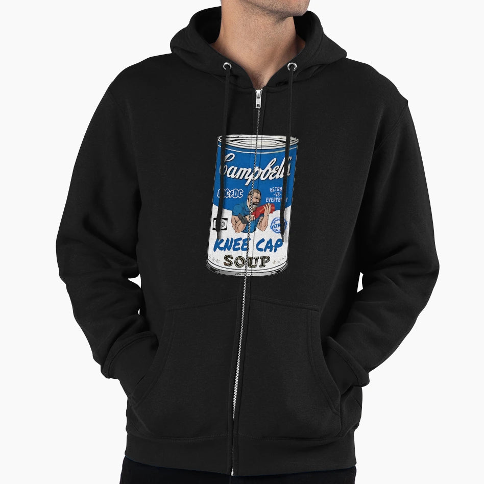 Detroit Lions Kneecap Soup Hoodie - Minimalist Print Unisex - T-Shirt, Sweatshirt, Hoodie