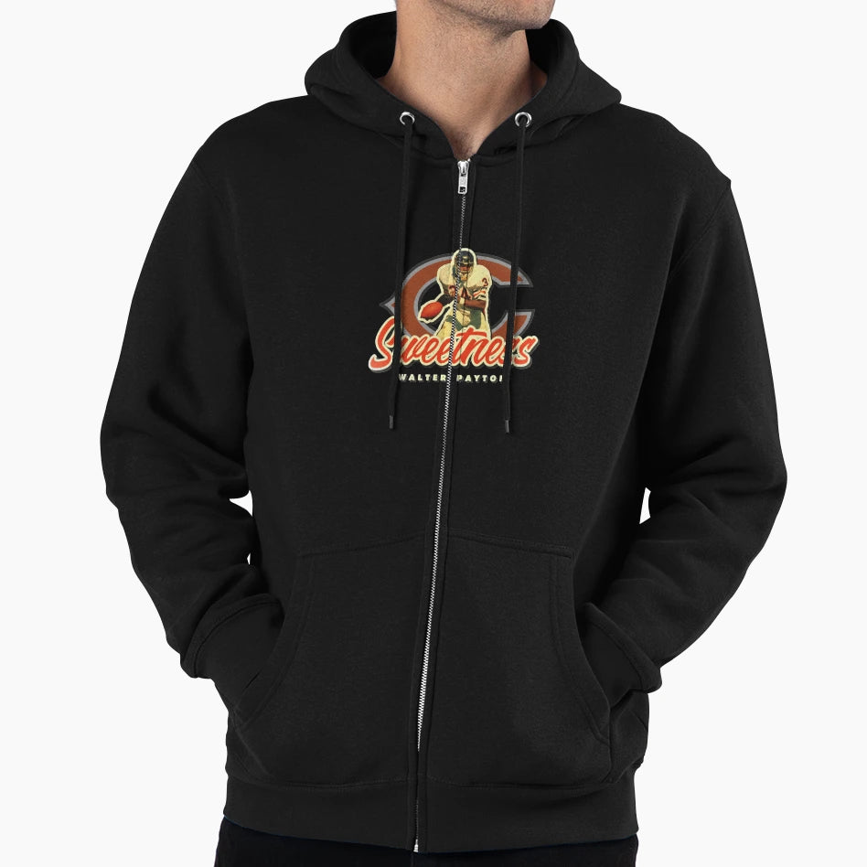 Walter Payton Sweetness Hoodie - Unique Graphic Unisex - T-Shirt, Sweatshirt, Hoodie